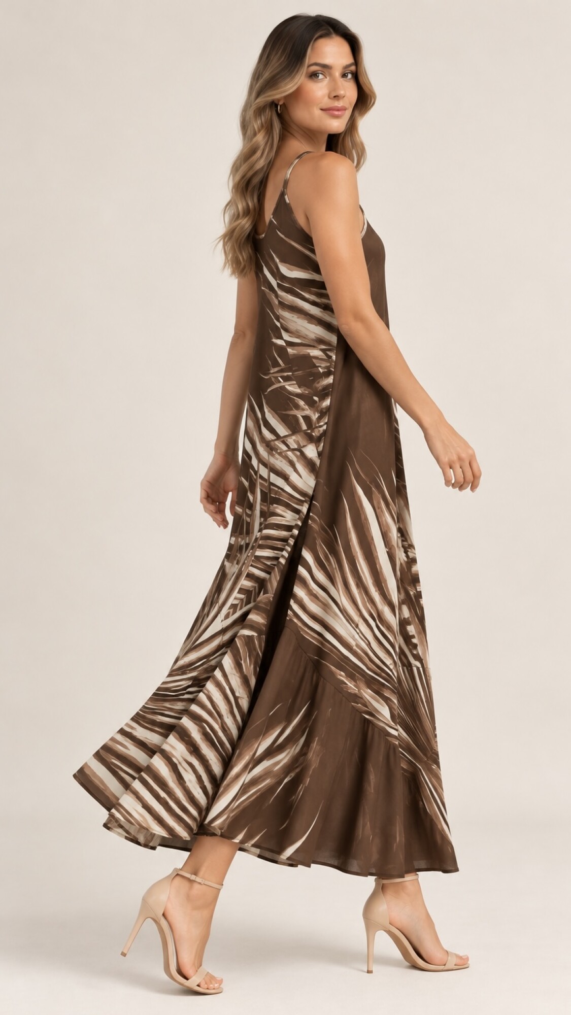 VESTIDO MAIRA MARRÓN
