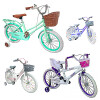 BICICLETA * R-20 NIÑA -Pink/Good/Yihao - Lila/Rosa/Verde A Sin color