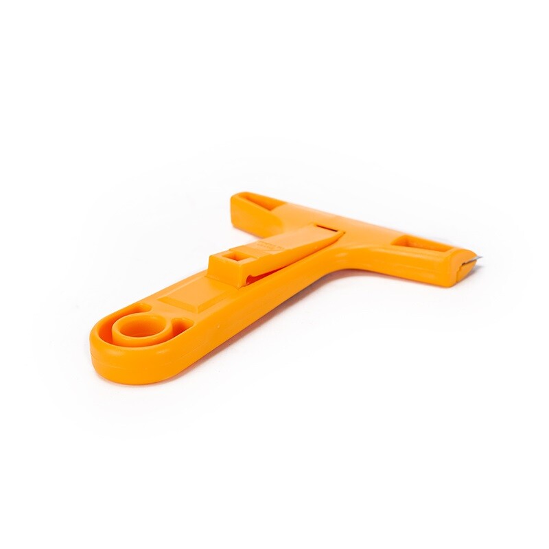 DINGQI RASQUETA PINTURA ABS HOJA METAL 100MM + 10 HOJAS DE R Dingqi Rasqueta Pintura Abs Hoja Metal 100mm + 10 Hojas De R