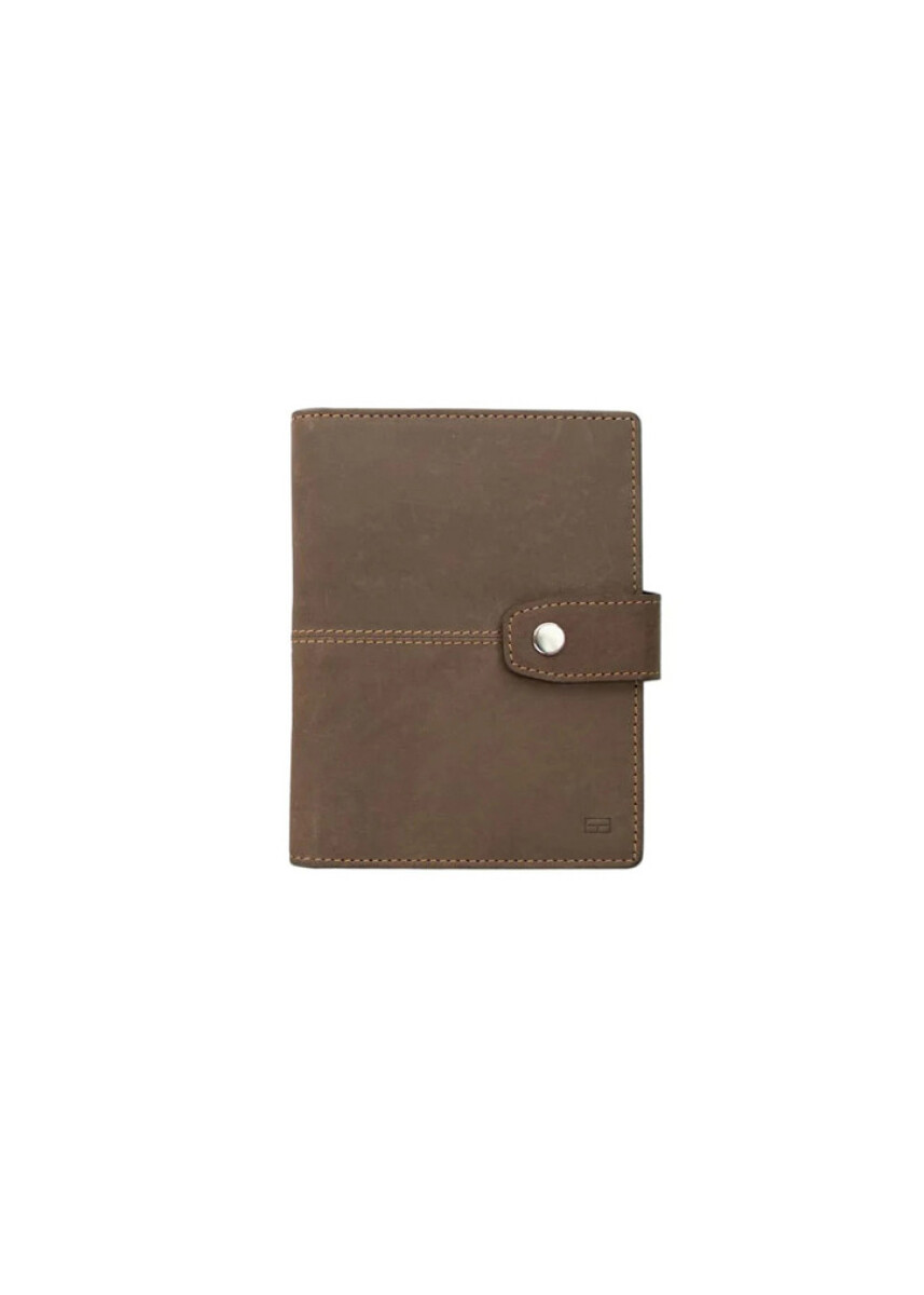WALLET PASSPORT HOLDER - JAVA BROWN 