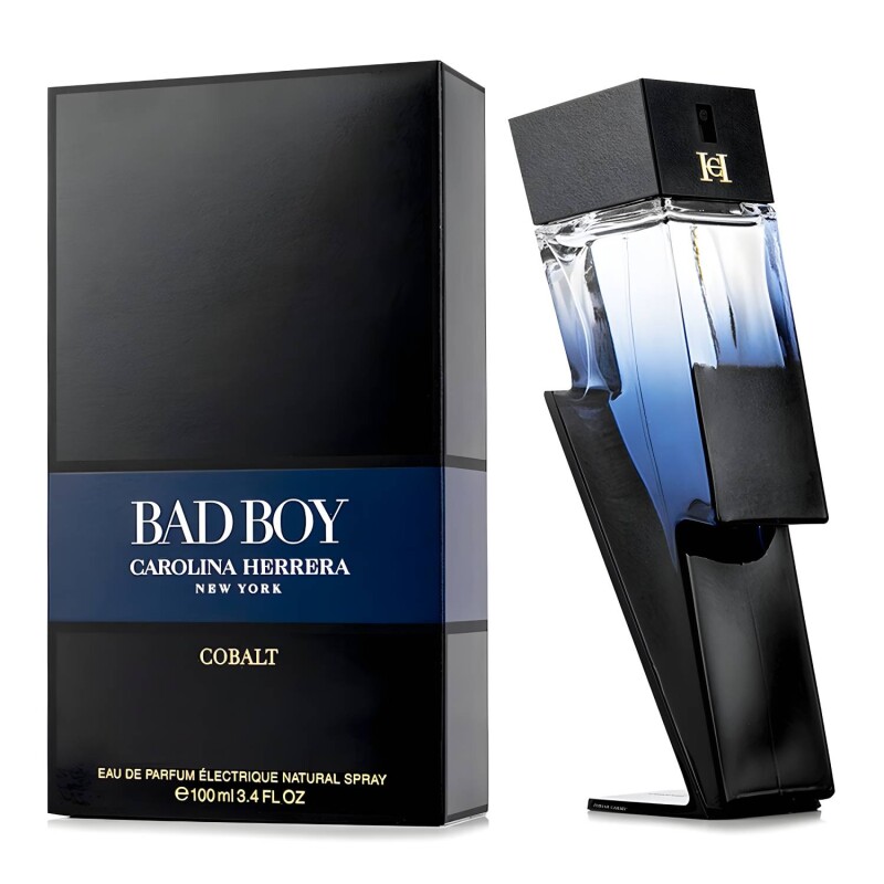 Perfume Carolina Herrera Bad Boy Cobalt EDP 100ml Para Hombre Aroma Amaderado Perfume Carolina Herrera Bad Boy Cobalt EDP 100ml Para Hombre Aroma Amaderado