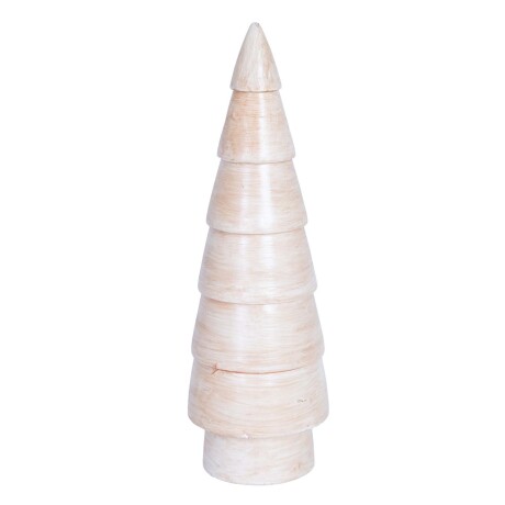 ÁRBOL NAVIDAD MADERA NATURAL-BEIGE WOOD II