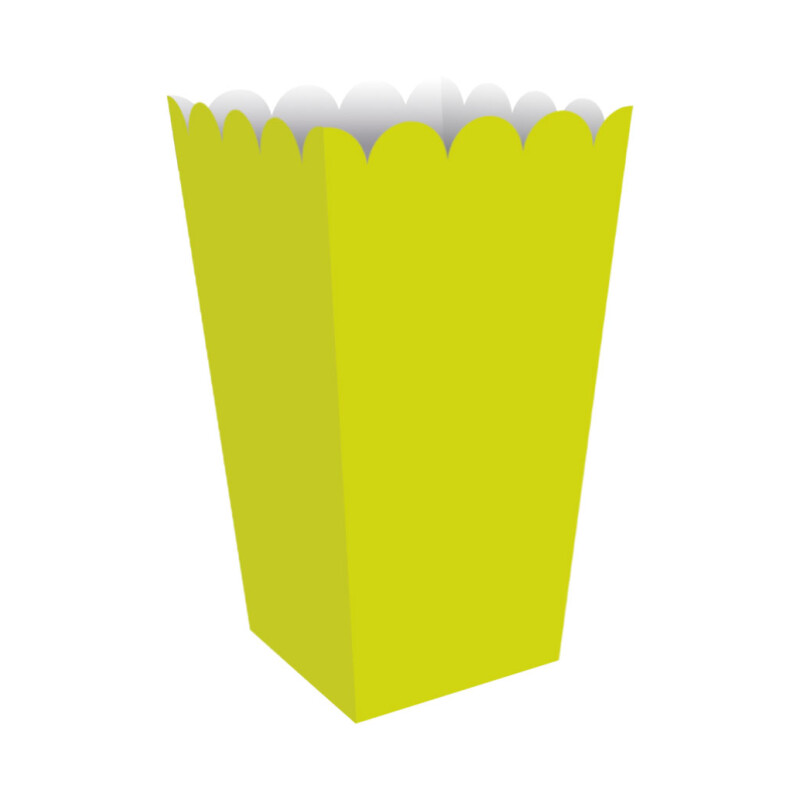 Caja para Pop x10 Unidades Verde Limón