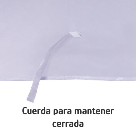 Sombrilla Playa Jardin Clásica MOR 1,80 M FPS 70 Aluminio Plata