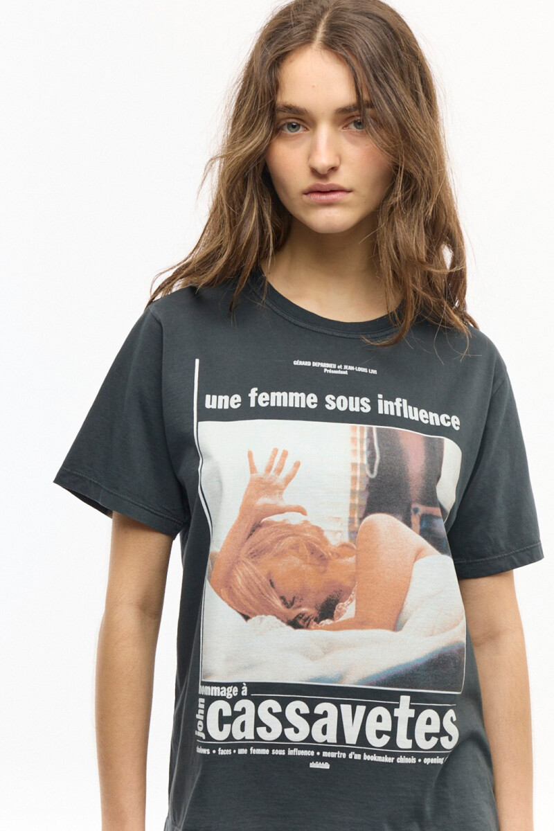 REMERA UNE FEMME Negro