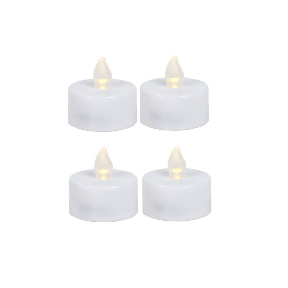 Velas Te Led X4 4 Cm - Plástico GE VELAS TE LED X4 4 CM - PLASTICO