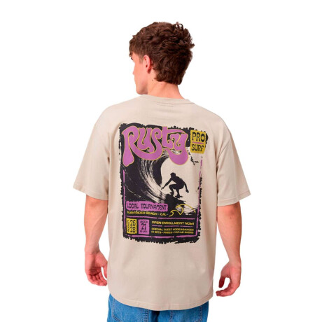 Remera Rusty Oceana Beige