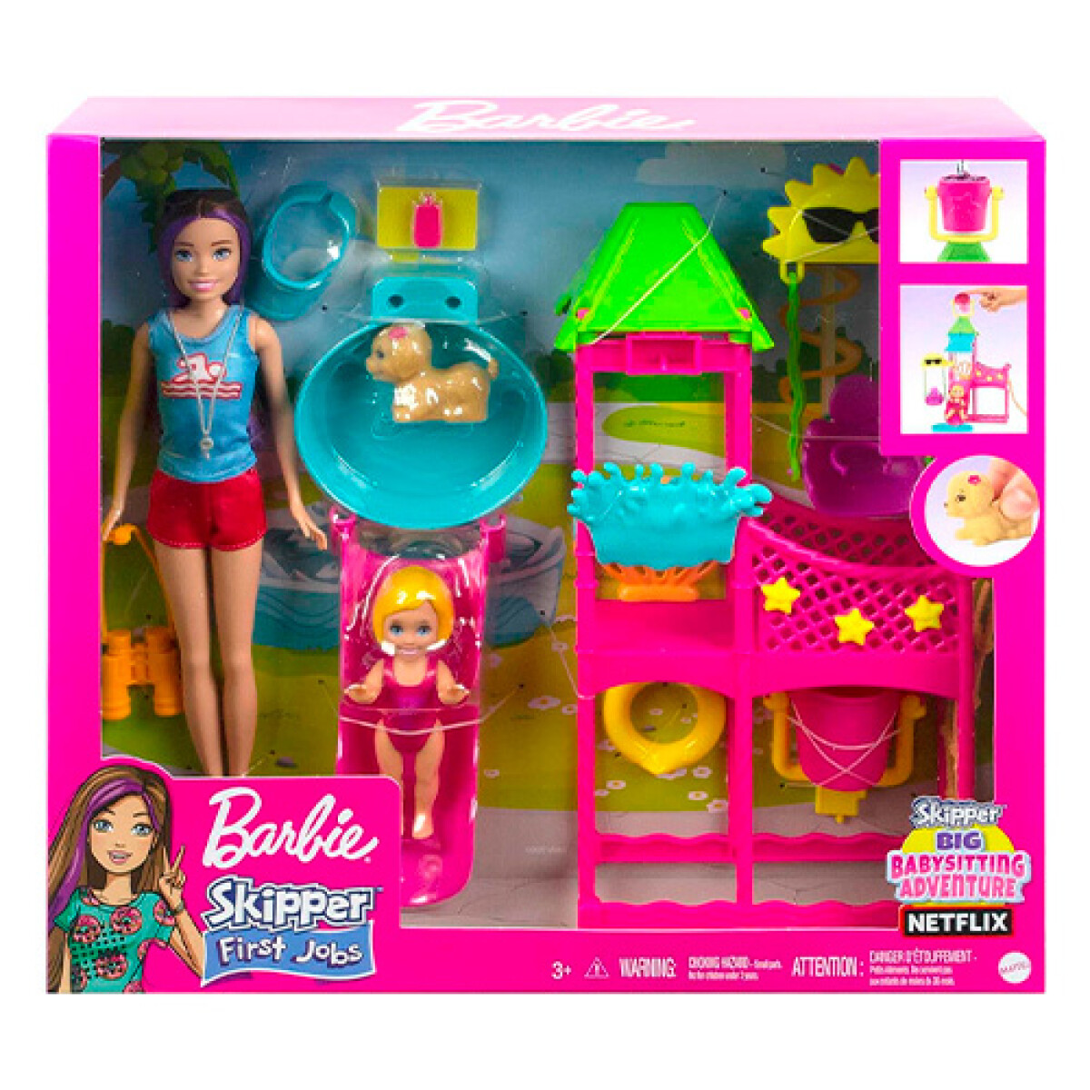 Set Muñeca Barbie Skipper Primer Empleo - 001 