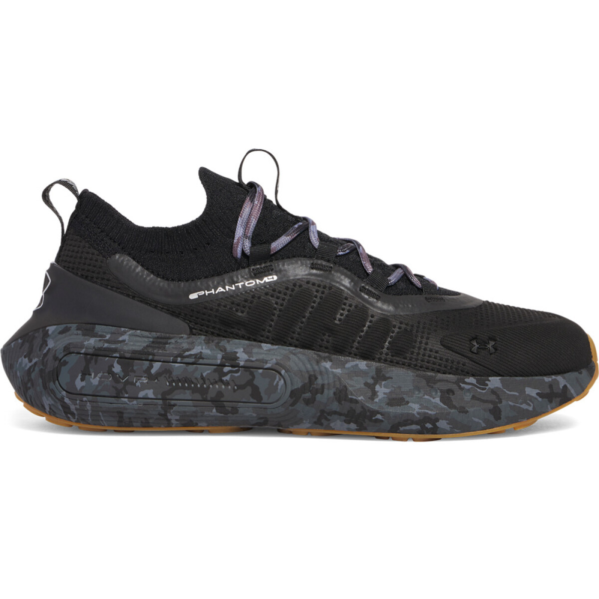 UA Phantom 4 Camo-BLK - BLK-001 