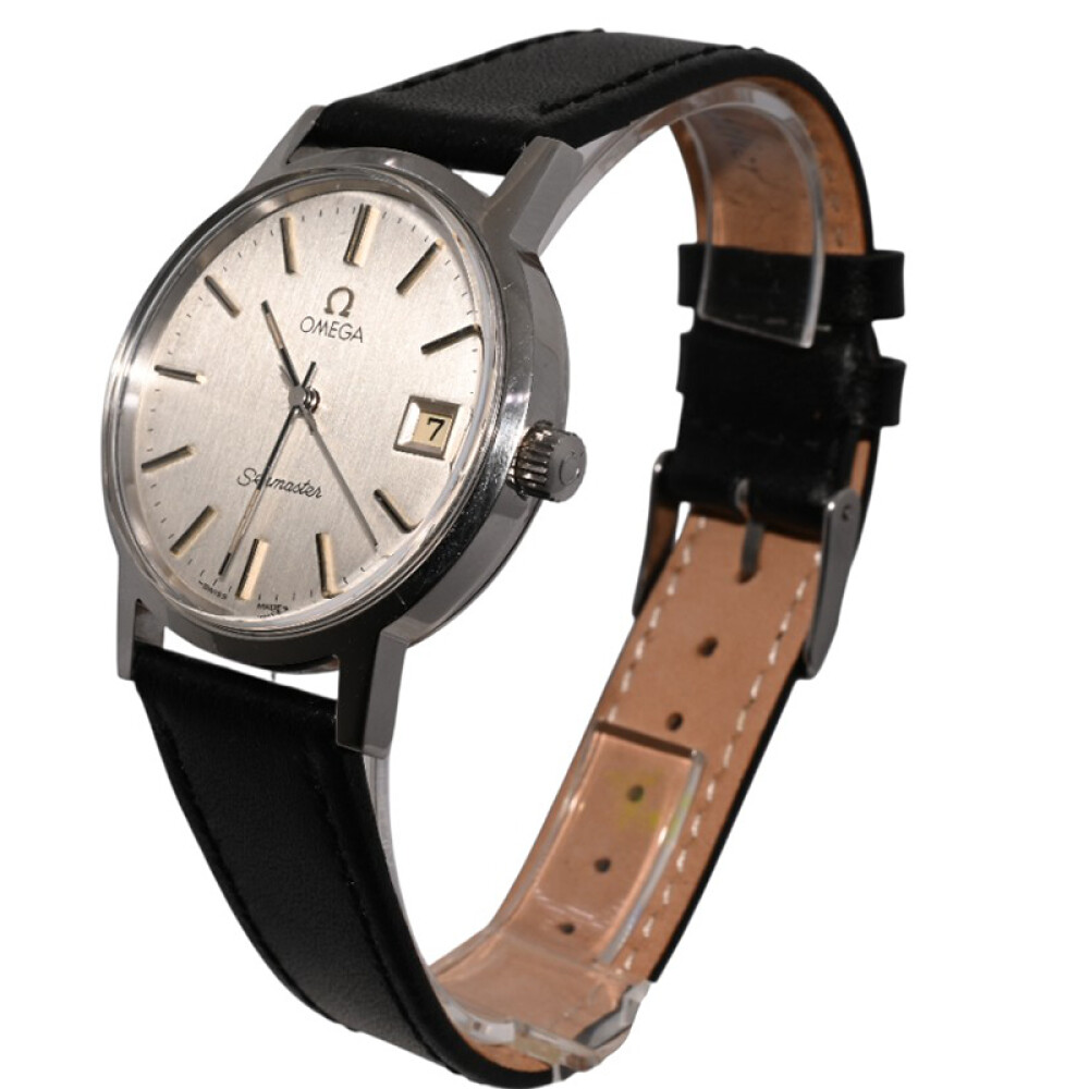 Omega Seamaster acero, referencia 1360099 con calendario, 35 mm. Omega Seamaster acero, referencia 1360099 con calendario, 35 mm.