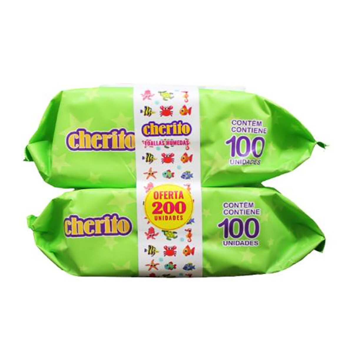 Cherito Super pack toallas húmedas x200 