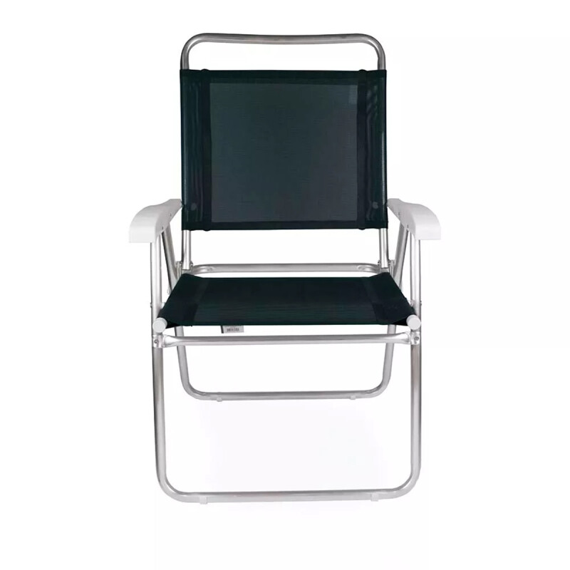 Set X 2 Sillas Master Plus Aluminio NEGRO
