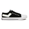 Pony Lona Bajo Acordonado /blck/wht Negro-blanco