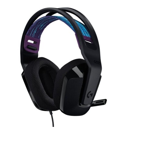 AURICULARES LOGITECH HEADSET GAMING G335 Auriculares Cableados Gamer LOGITECH G335 Con Micrófono - Black