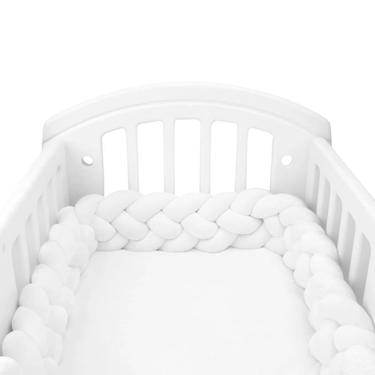 Knot Nudo Protector Cuna Blanco 350cm x 15cm 