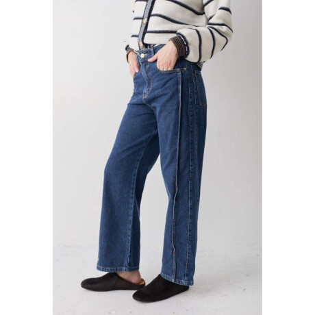 Jean Straight Ball Azul