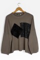SWEATER C/VISCOSA PEACH HABANO