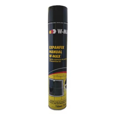 ESPUMA POLIURETANO CON CANULA 750 ML W-MAX - WURTH ESPUMA POLIURETANO CON CANULA 750 ML W-MAX - WURTH