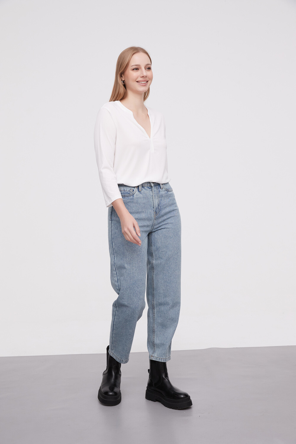 Pantalon Bustamante Azul Claro