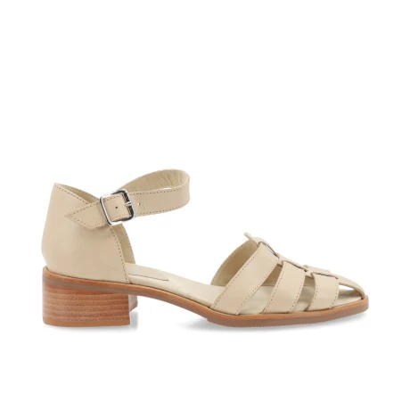 SANDALIAS VENET - CUERO LULU BEIGE