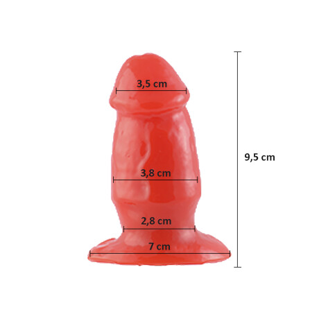 Dilatador Anal Personal Trainer Macizo Rojo