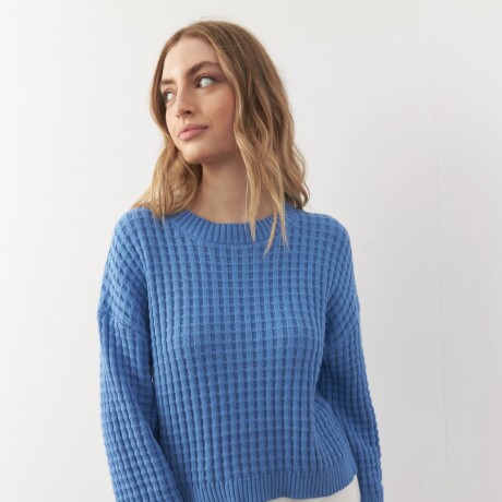 SWEATER SARA Azul Regata