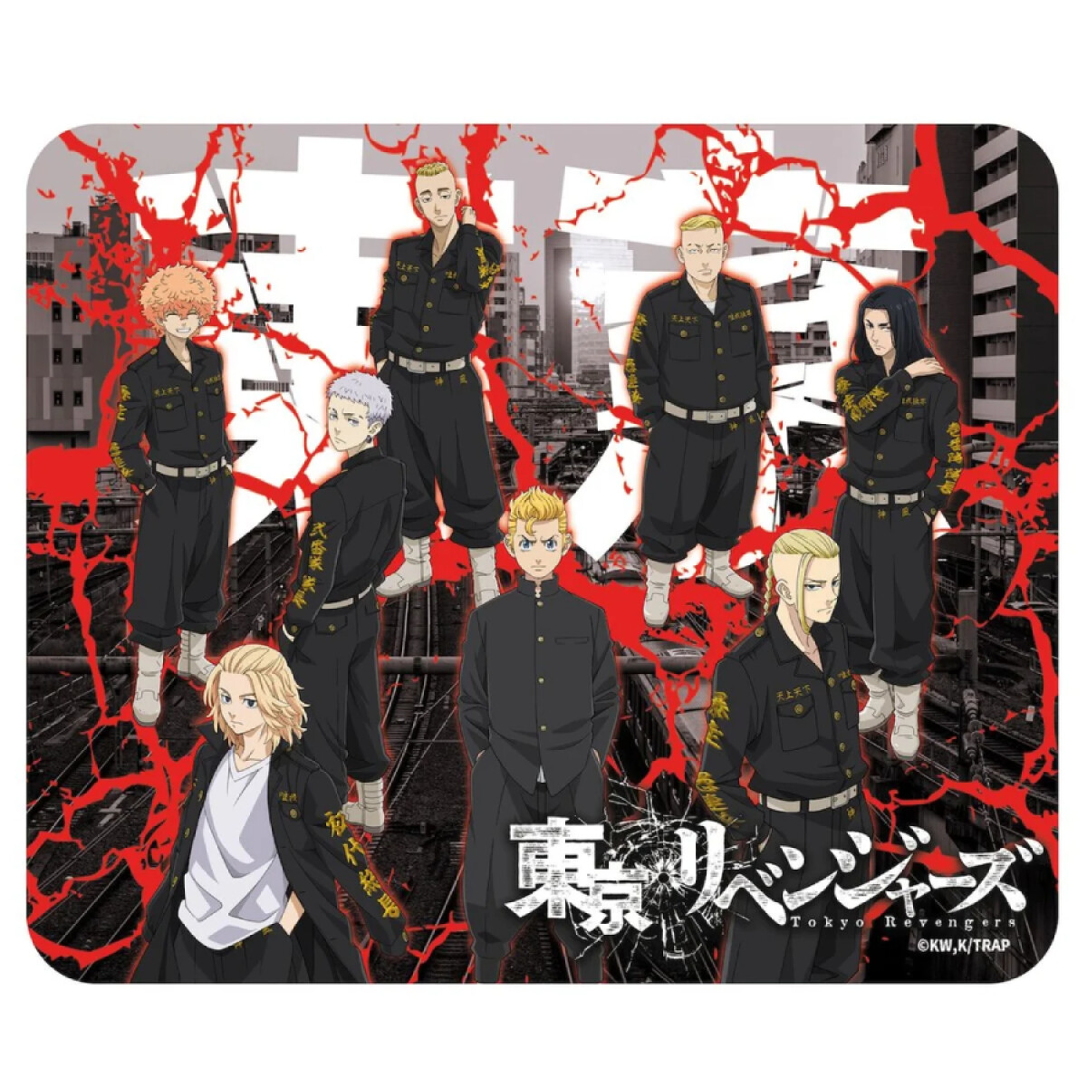 Tokyo Revengers Mousepad - Takemichi & Toman 