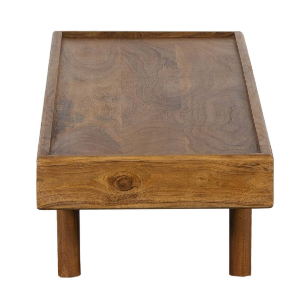 MESA RATONA MADERA MARRON VINTAGE CASTAÑO