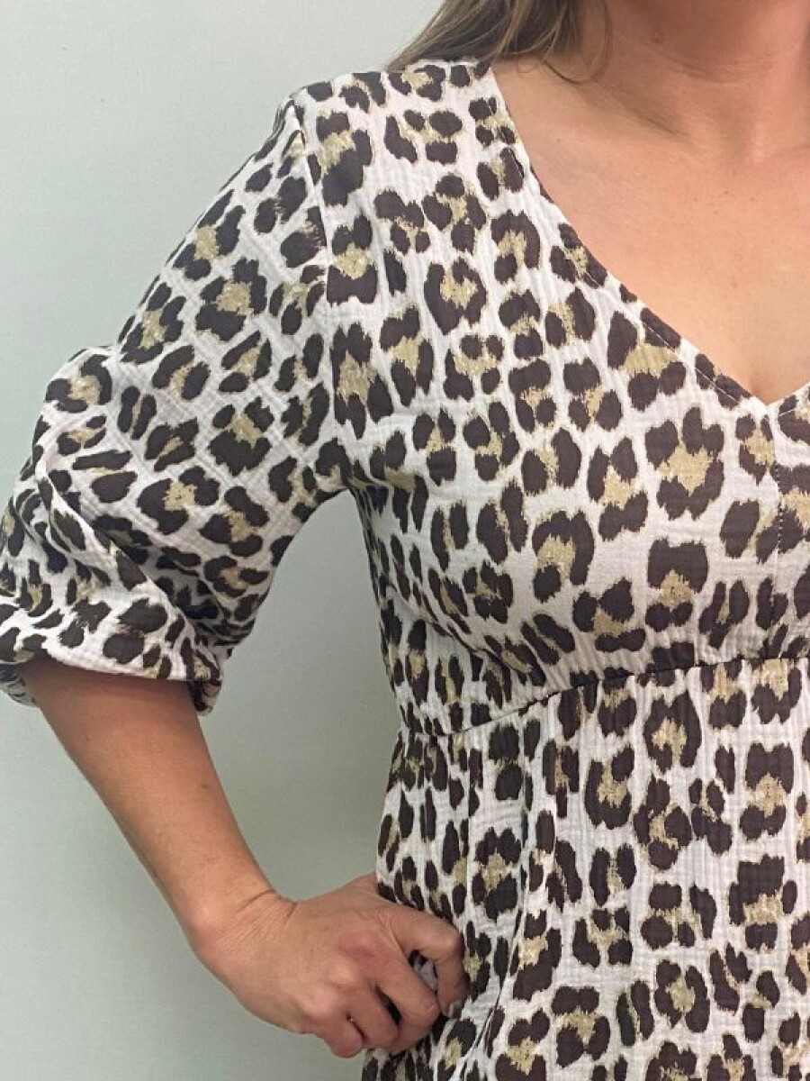 Vestido Animal Print Italia - Animal Print 