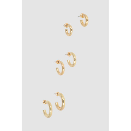 Pack x 3 aros smile ii Oro fuerte