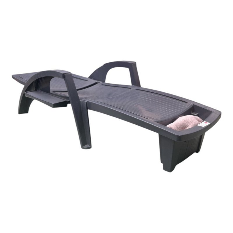 Reposera Sole Gris Exterior Reposera Sole Gris Exterior