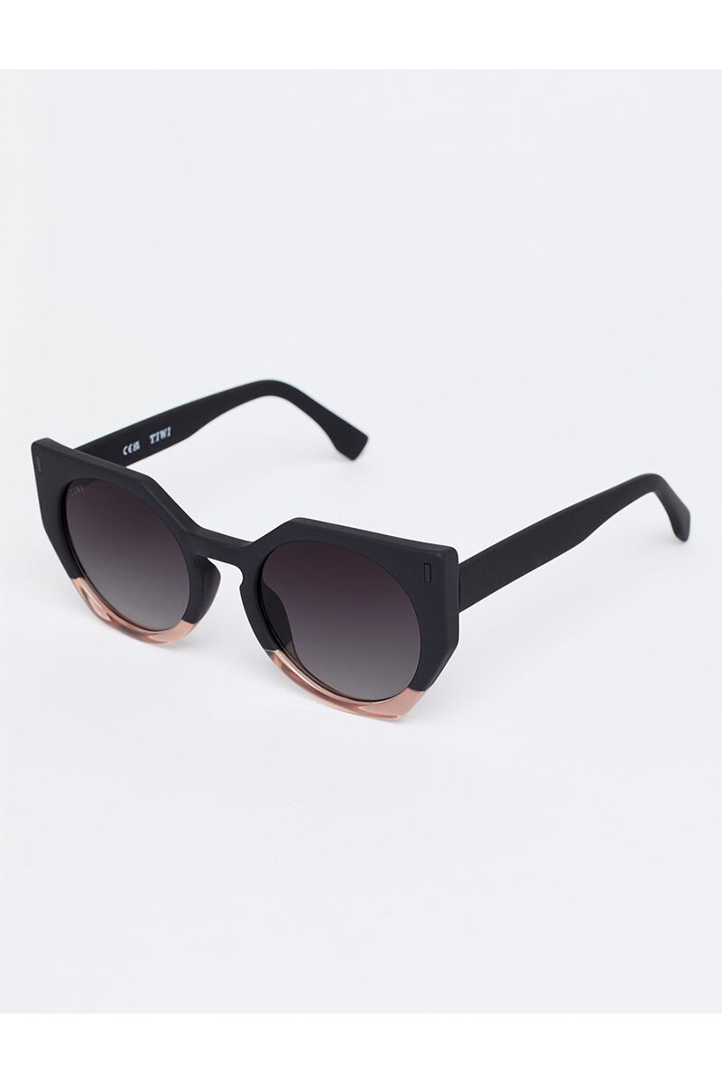 Lentes Tiwi Venus Bicolor Black / Pink With Burgundy Gradient Lenses