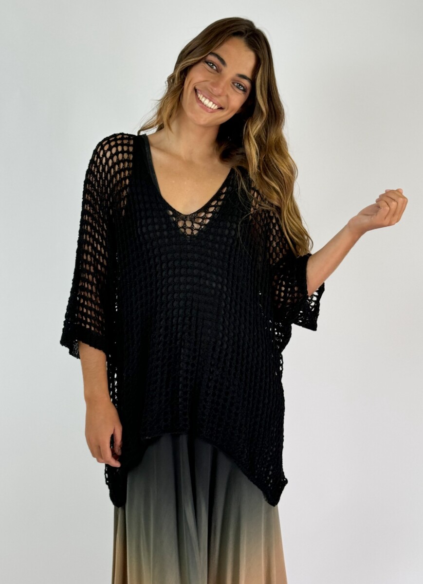 TOP LUCERO - NEGRO 