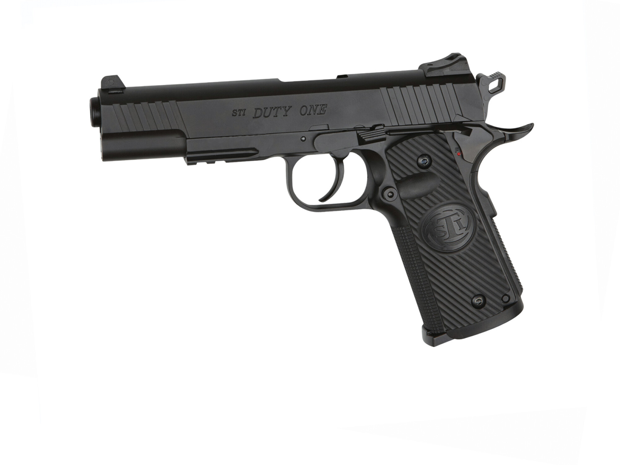Silenciador ASG 150mm Pistola Metal Negro - Accesorios Airsoft