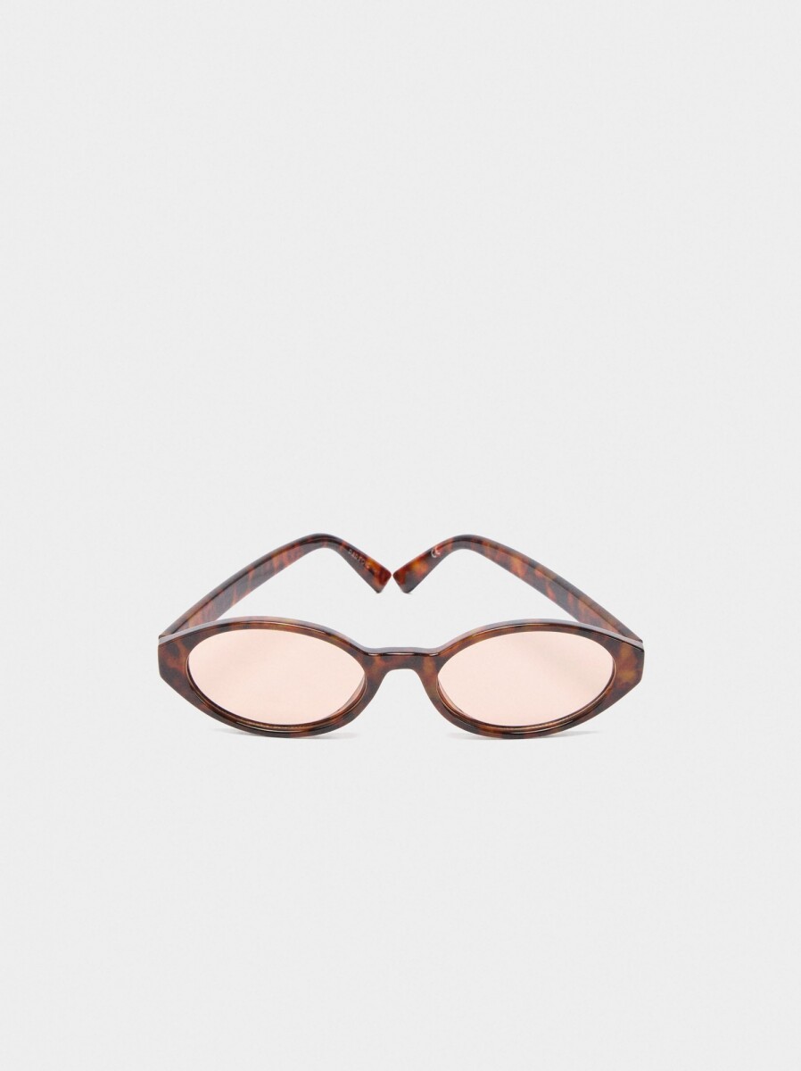 Gafas De Sol Ovaladas - marron 