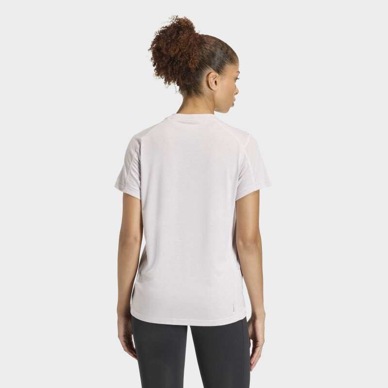 Remera Adidas Essentials Big Performance Logo Rosado