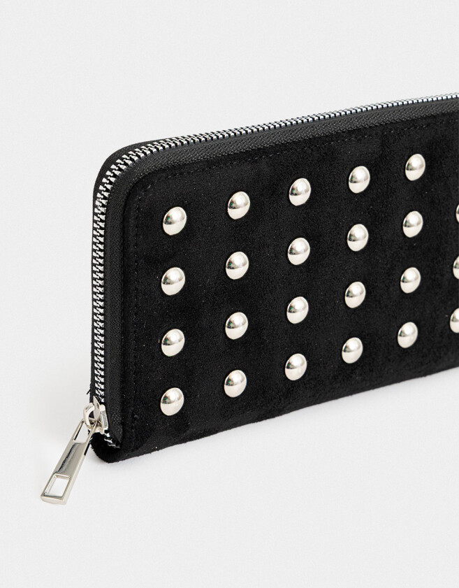 Ficheros Billetera Fichero Suede - Negro