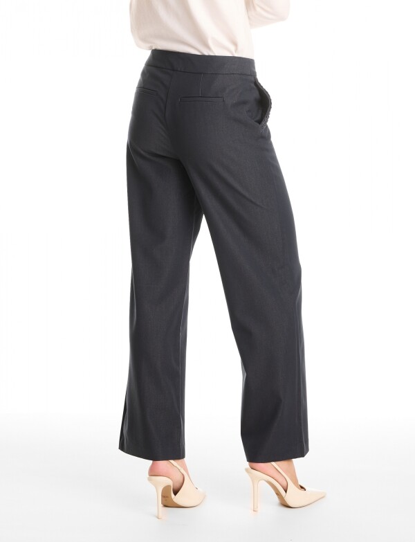 Pantalon Denim Wide AZUL