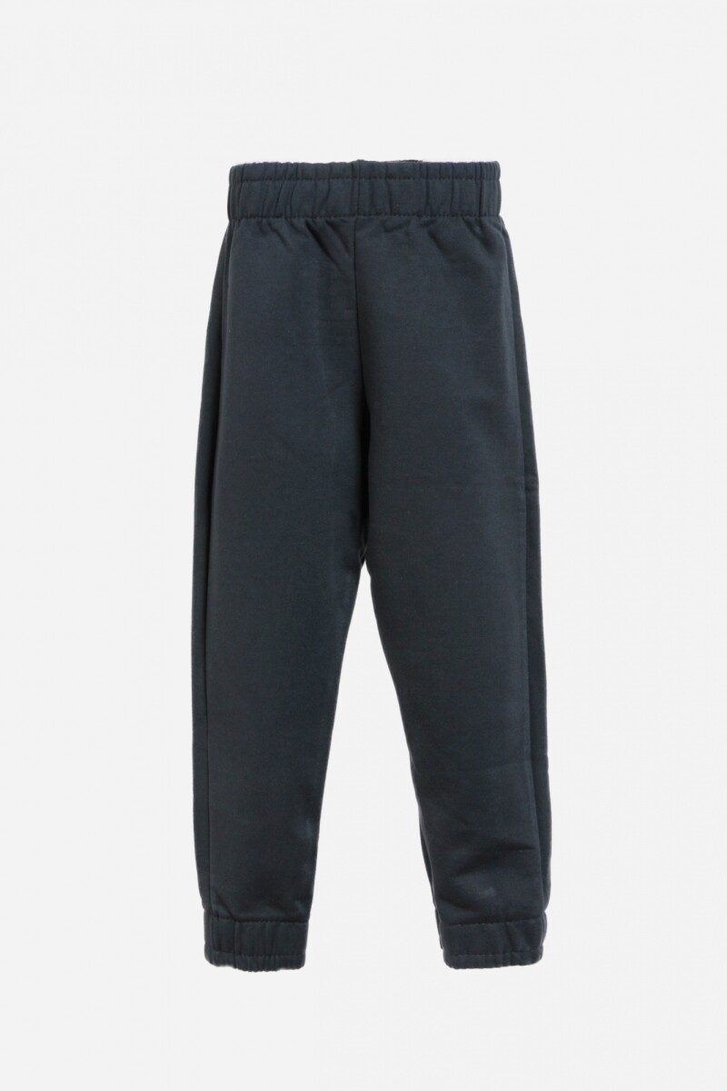 Jogger con elástico GRIS OSCURO