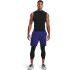 UA HG Armour 3/4 Legging-GRY BLK-001