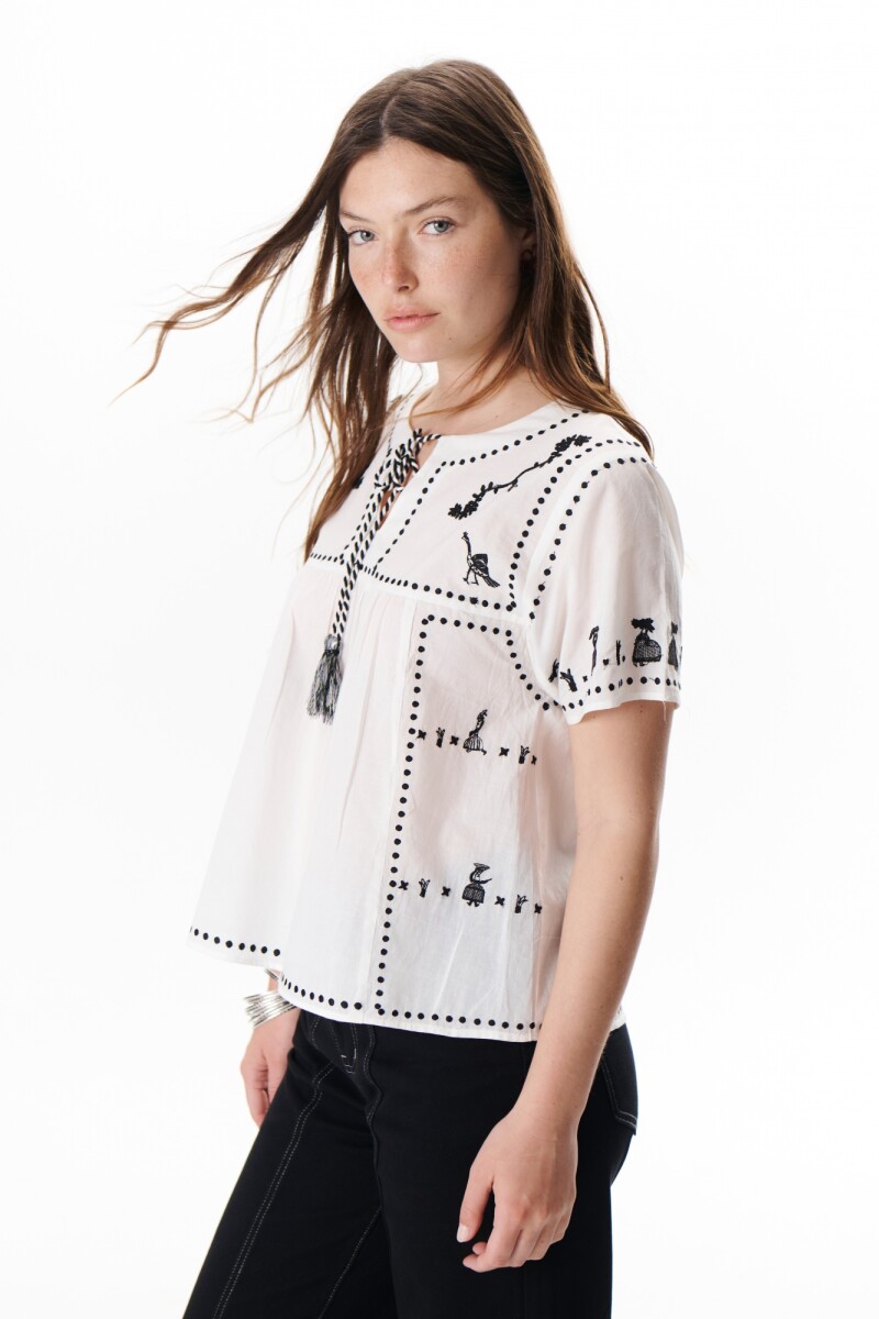 BLUSA MEZCAL BLANCO