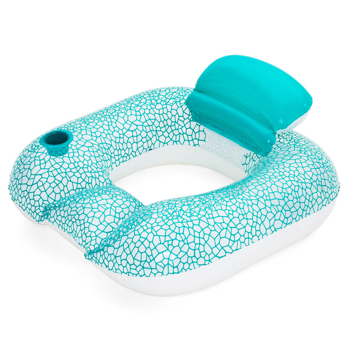 Sillón Colchoneta Inflable Piscina Bestway Portavaso 
