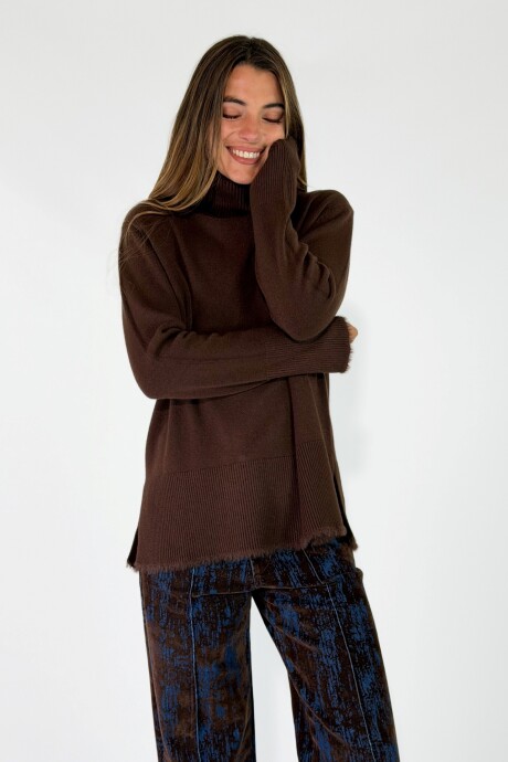 SWEATER TAMES Chocolate