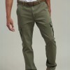 Pantalon Gabardina Cargo Polanco Militar