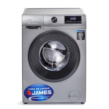 Lavarropas James 8 KG LR-8140 inverter silver Lavarropas James 8 KG LR-8140 inverter silver