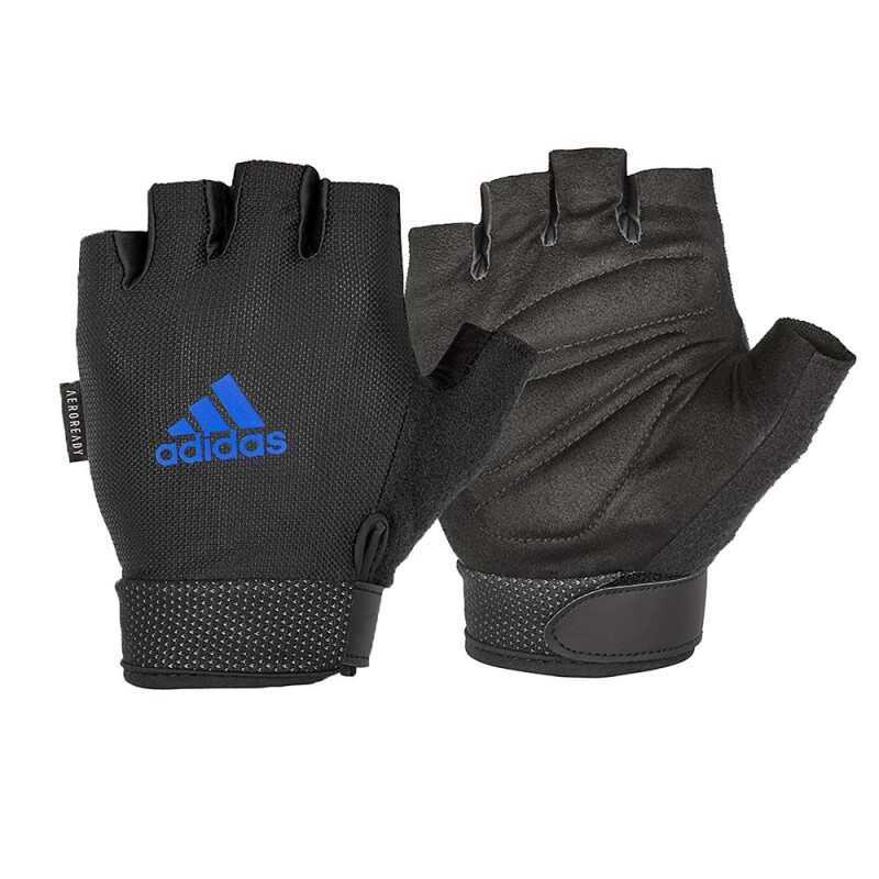 Guantes Ajustables Adidas Essencial Azul - S Azul