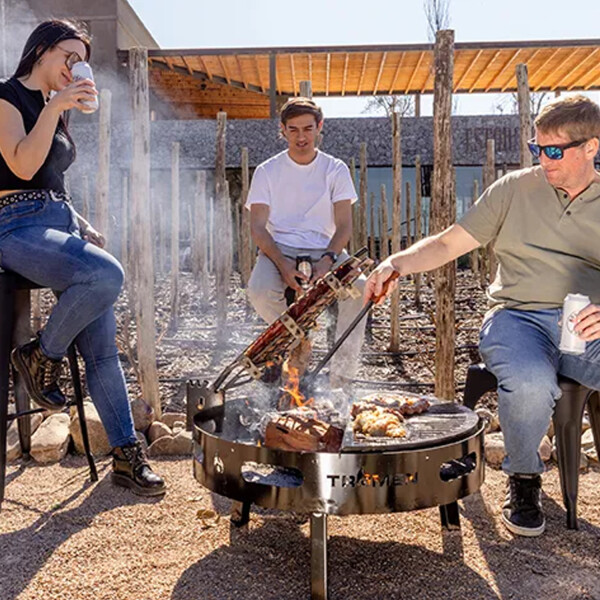 Fogonero Parrillero Tromen Duomo 800 Parrilla Desmontable FOGONERO TROMEN DUOMO 800