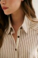 CAMISA BRUNA BEIGE