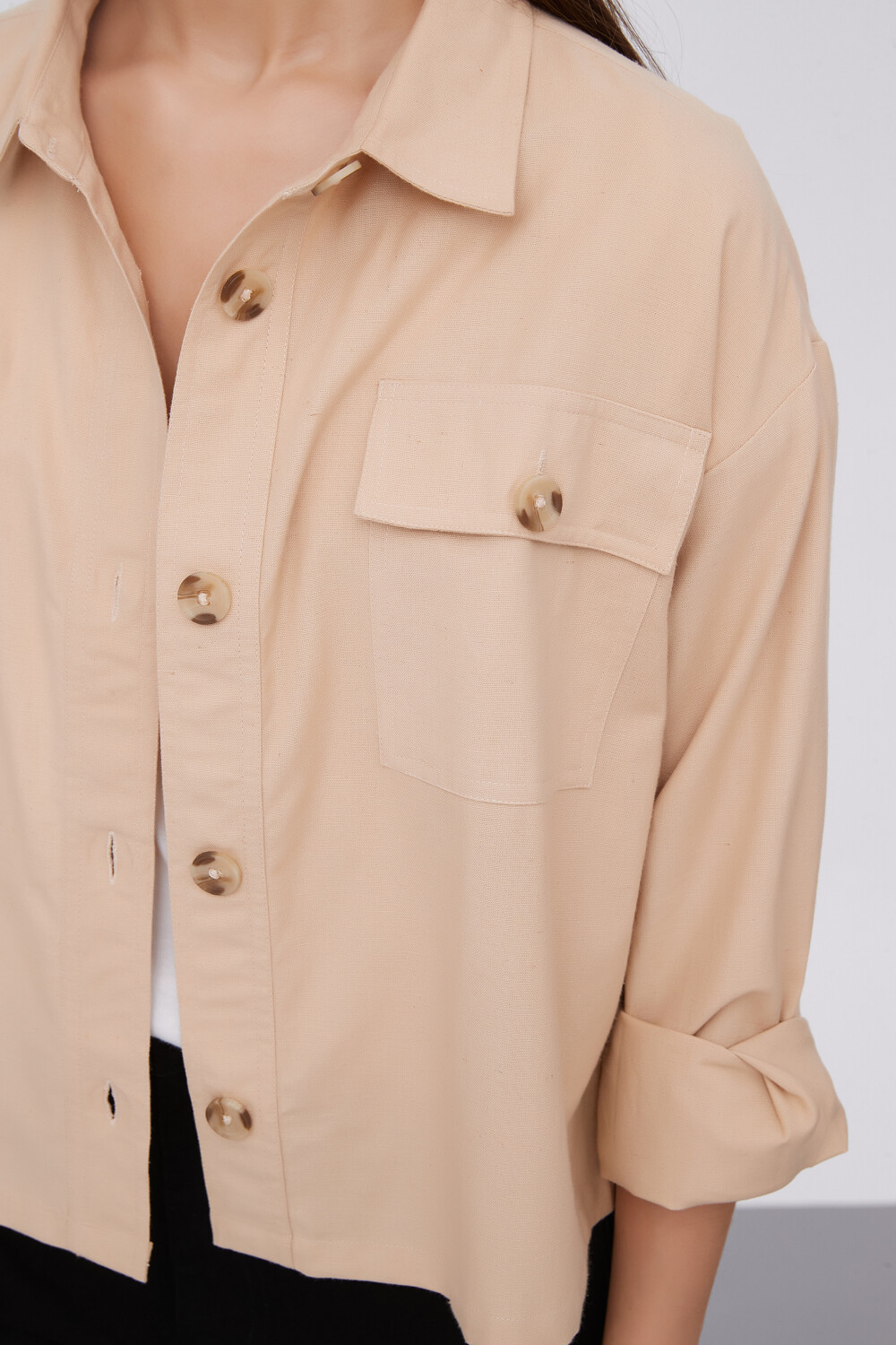 Camisa Catarino Beige