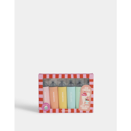 Set De Resaltadores Combinacion Multicolor